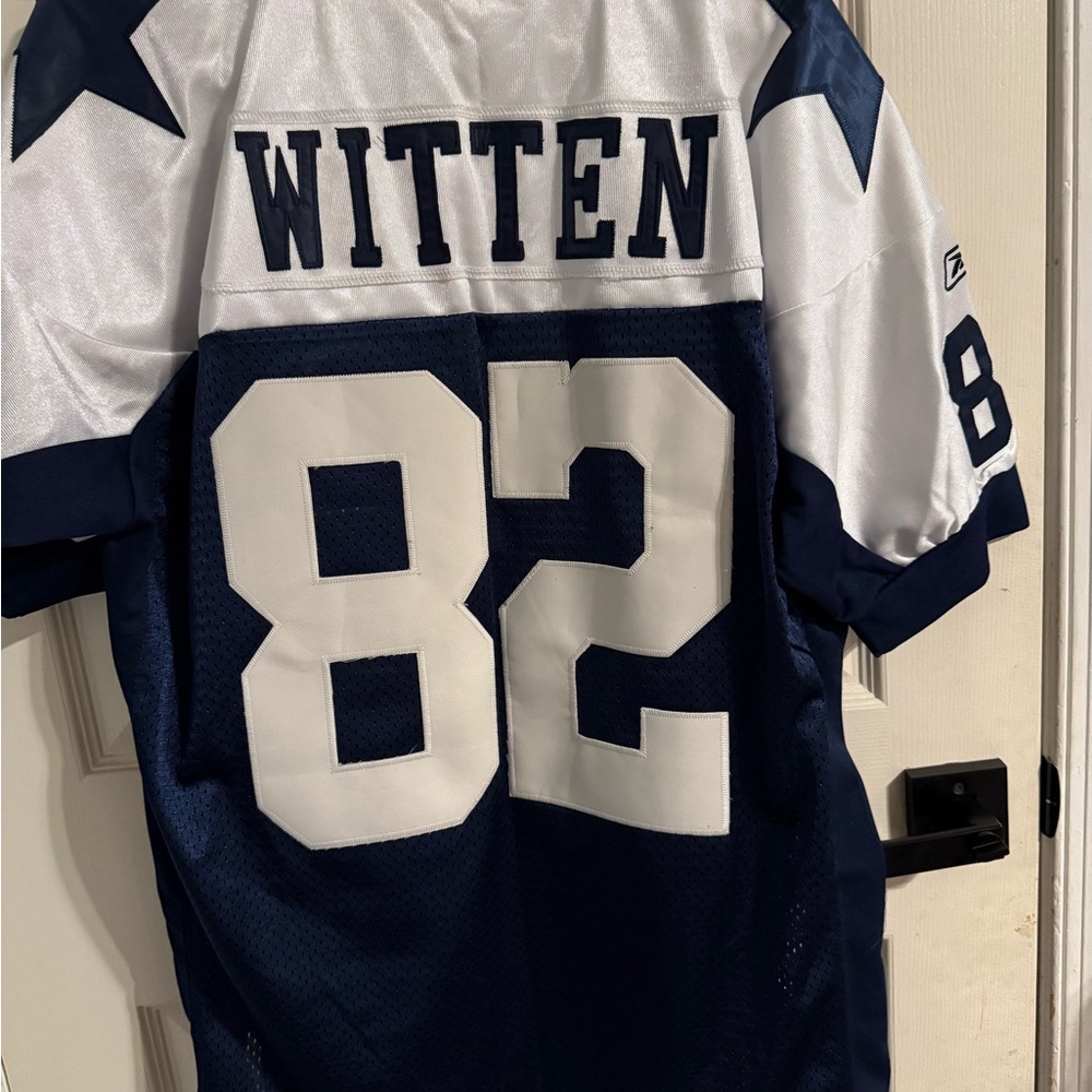 Reebok NFL Gridiron Classic Jersey - Navy and White - Picture 5 of 5